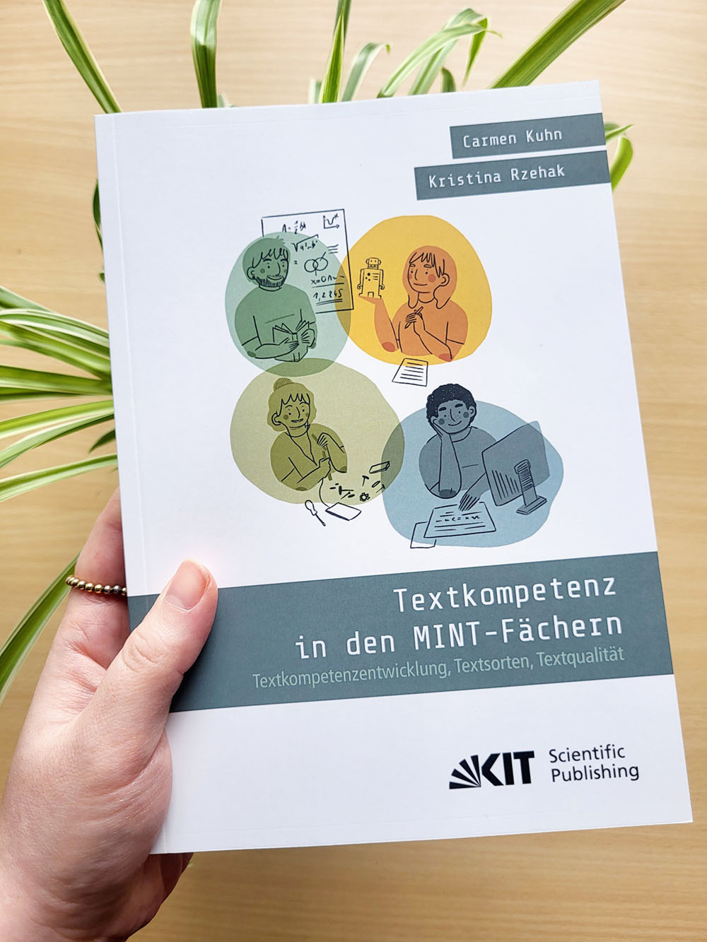 Cover - Textkompetenz in den MINT-Fächern : Textkompetenzentwicklung, Textsorten, Textqualität